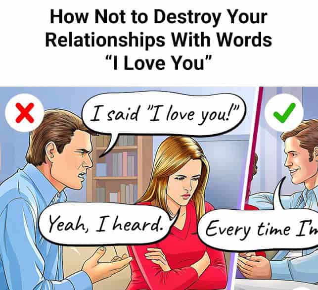 How Not to Destroy Your Relationships With Words “I Love You”