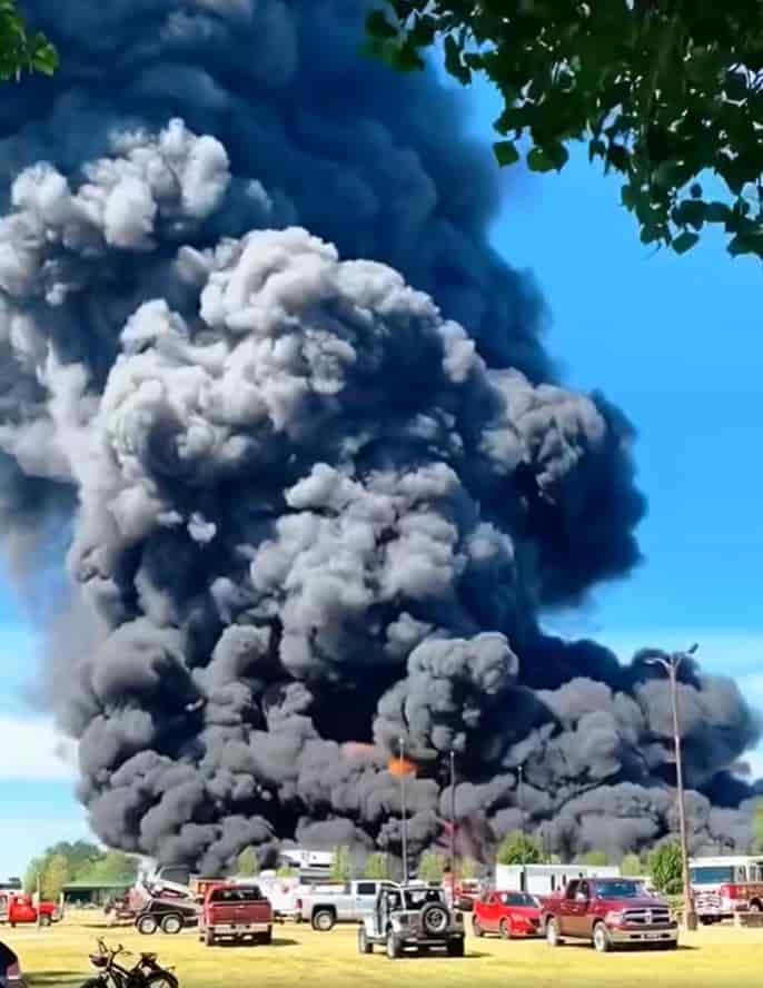BREAKING NEWS: Just hours ago, a tremendous fire broke out in…