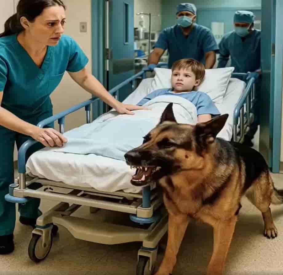 I Tried to Wheel an 8-Year-Old Into Surgery — But His Dog Refused to Let Us Through. The Truth Behind It Left Us Stunned
