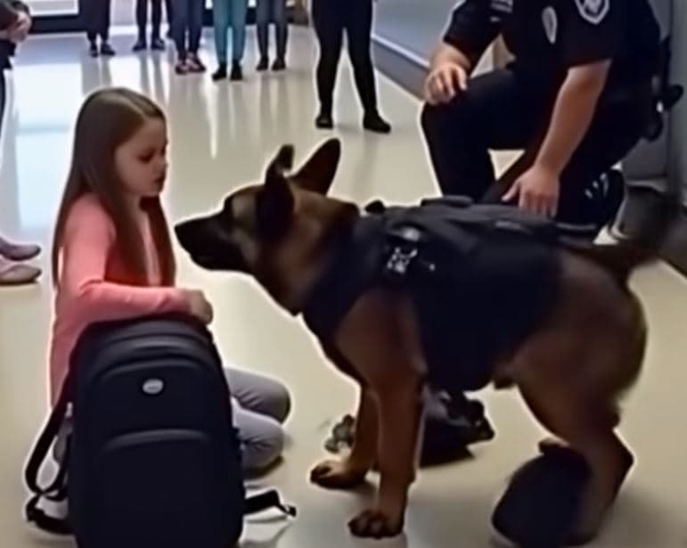 K9 Dog Refuses to Obey — What He Uncovers About the Student Shocks Everyone
