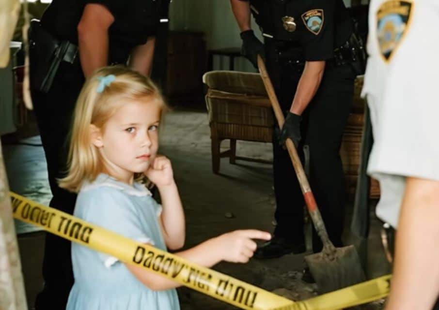 A girl called the police and said her father was under the floor: when the officers started removing the floorboards, they found something terrible