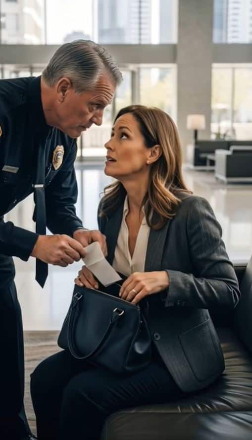 At my husband’s office, the security guard slipped a note into my bag. “It’s about your husband,” he whispered. I rushed home, my hands shaking.