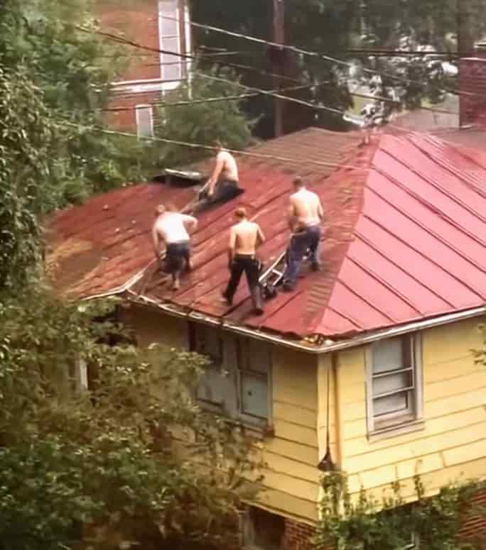 “Roof Repair Crew Took My Late Husband’s Hidden Savings — But Faced an Unexpected Surprise”