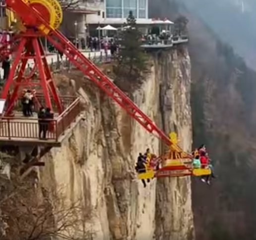 Extreme Canyon Ride COLLAPSES — Tourists Fall as the Ground Cracks Open!