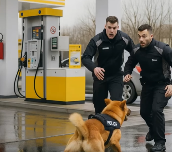 Mysterious Red Dog Runs Into Gas Station—Seconds Later, the Truth Shocks Everyone