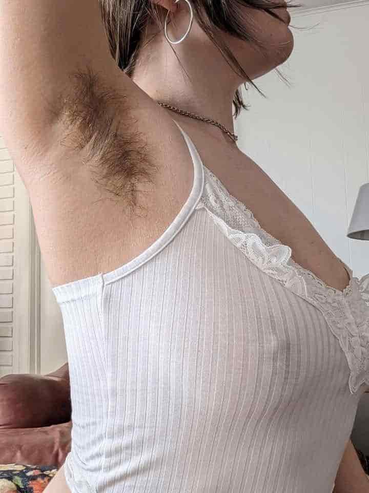Daring photo series challenges female body hair standards