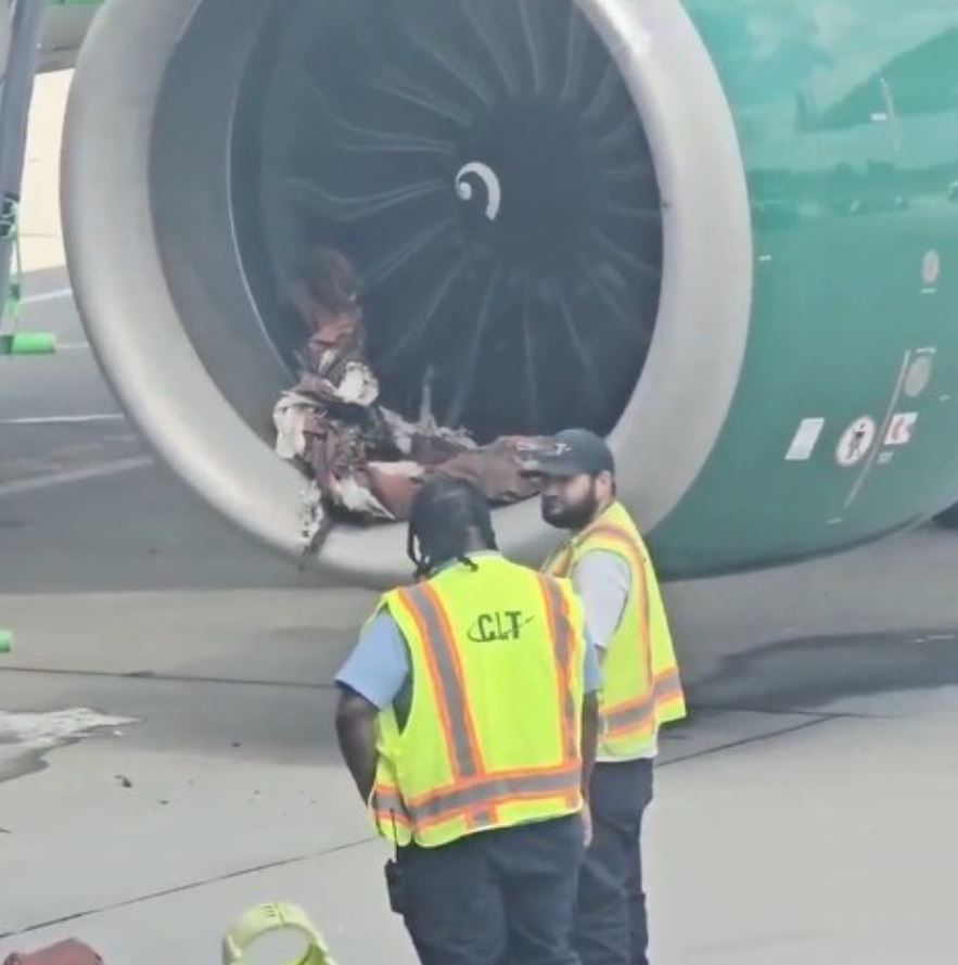 Charlotte Airport Experiences Delays Following Frontier Airlines Plane Incident