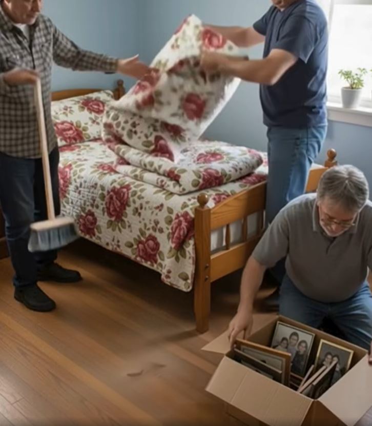 He Took His Late Mother’s “Worthless” Blankets—Then Heard a Strange Clack That Changed Everything