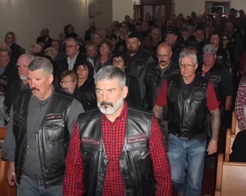 The Church Doors Burst Open — 42 Bikers Walked In, and What They Said to the Groom Left the Bride’s Mother Frozen