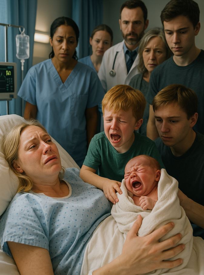Doctors Declared My Baby Stillborn — But When My 7-Year-Old Whispered ‘I’m Your Big Brother,’ The Unthinkable Happened. The Cry That Followed Changed Everything We Knew About Life, Love, and Miracles…
