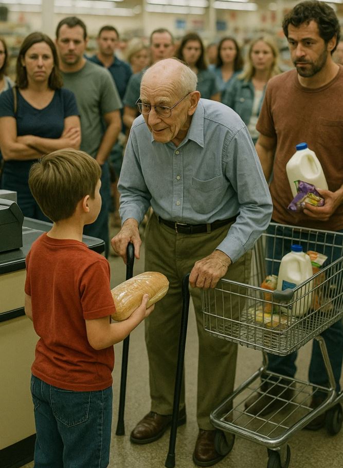 He Was $5 Short and Ready to Walk Away — Until the Cane Slammed Down