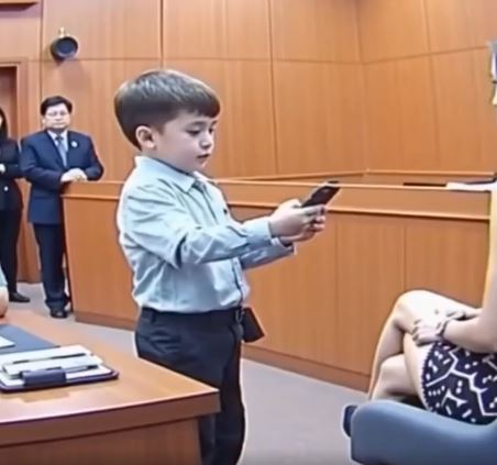 Son’s Phone Recording Shocks Court During Custody Hearing