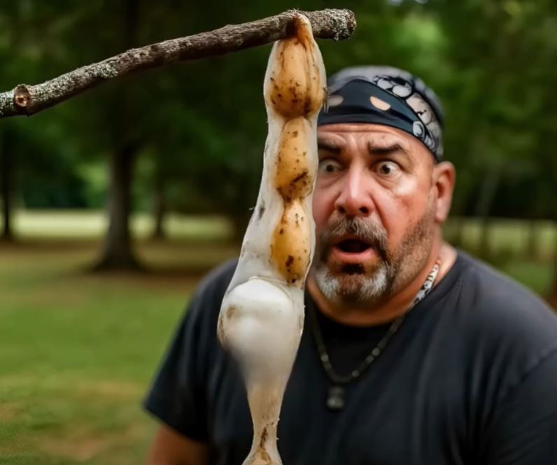 This morning we found something strange in our yard. At first, it looked like a rope, but as we got closer, we were terrified when we saw the truth.