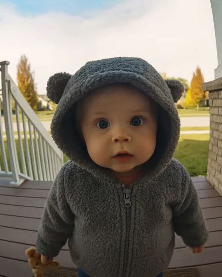 For several days in a row, a little girl came up to my front door, stood there for a few minutes, and then ran away: I got worried about the child and decided to find her parents — and what I discovered was completely unexpected