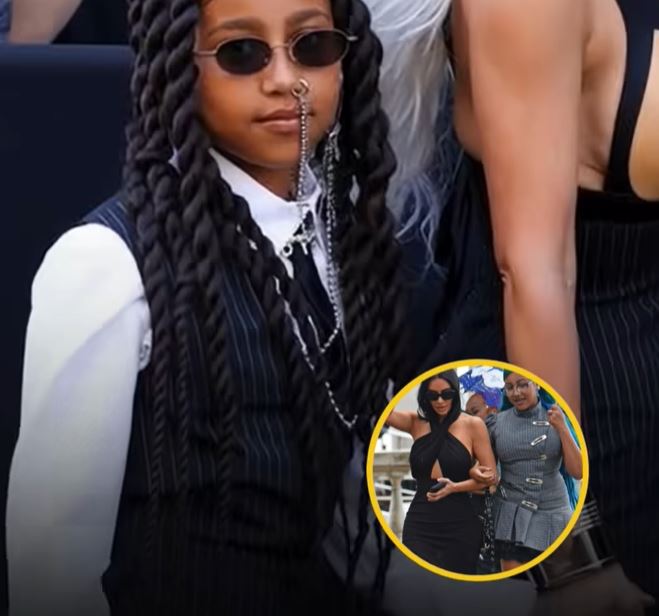 Kim Kardashian’s 12-Year-Old Daughter Shocks With ‘Face Tattoos And Piercings,’ And You Better Sit Down Before Seeing Her