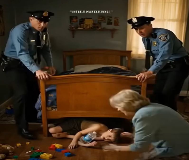 My son hadn’t picked up the phone in two weeks, so I went to his house without warning. The moment I stepped inside, I noticed movement under my grandson’s bed. When the police pulled it up, what they uncovered left everyone frozen in shock. Because…