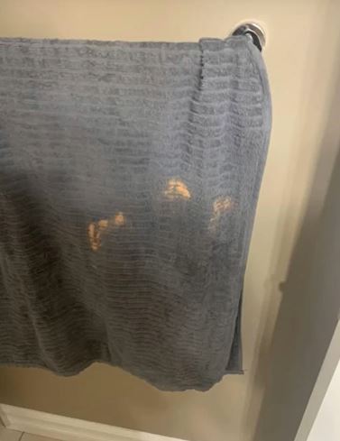 The Truth Behind the Persistent Orange Towel Marks