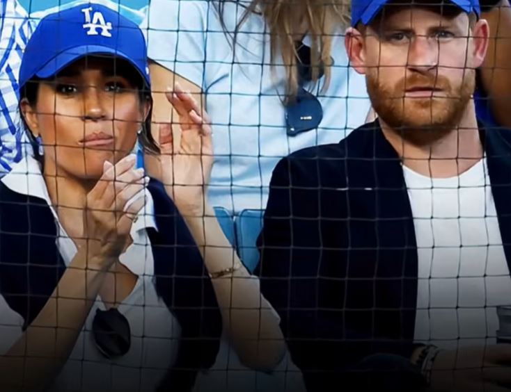 Prince Harry And Meghan Markle Turn Heads With Surprise Appearance At Dodgers Game
