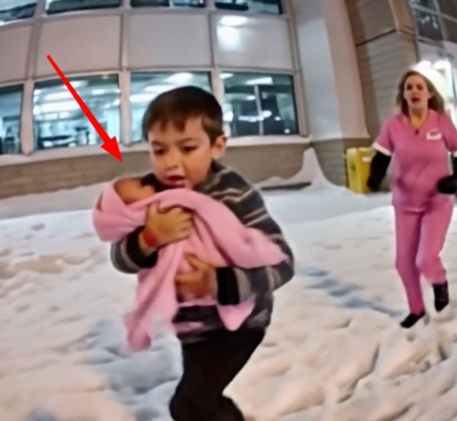 7-Year-Old Boy Walked Into the ER Carrying His Little Sister—What He Said Broke