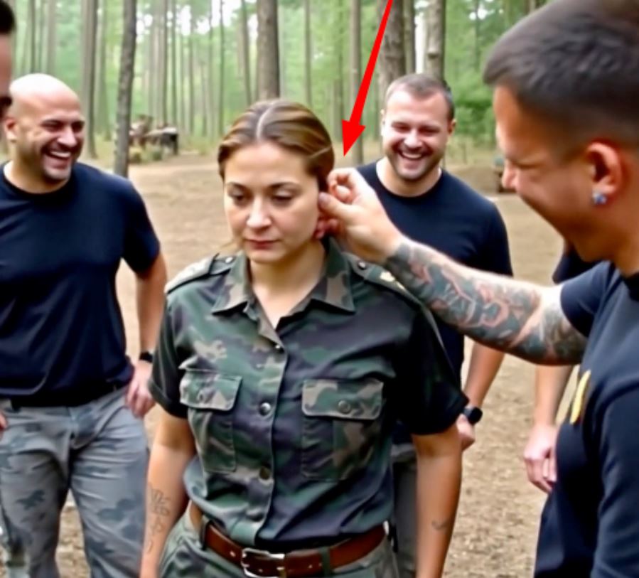 Bandits in the forest attacked a woman in military uniform, but none of them had-