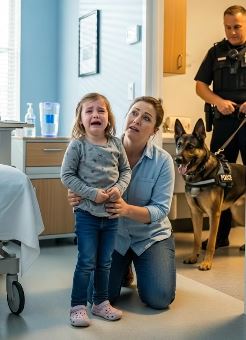 The Little Girl Whispered, “He Promised He Wouldn’t Hurt Me.” What the Police Dog Discovered Later Sh0cked Everyone