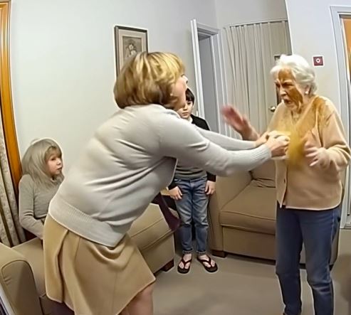 My daughter threw hot coffee at me when I refused to give her son my