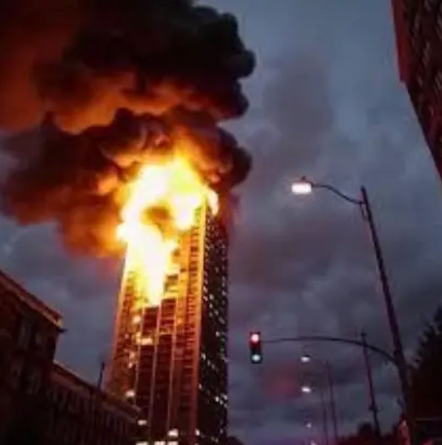 BREAKING NEWS Just hours ago, a tremendous fire broke out