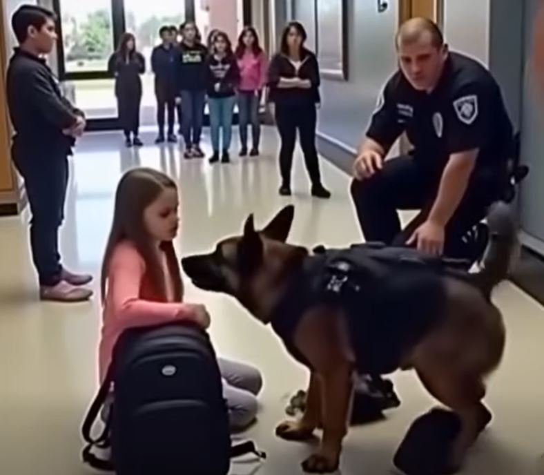 K9 Dog Refuses to Obey — What He Uncovers About the Student Shocks Everyone
