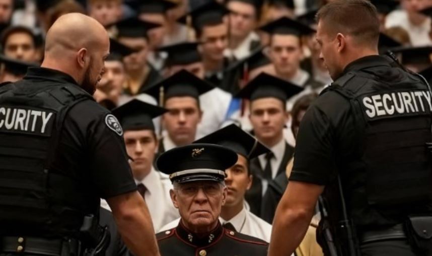 Two guards approached a Black Marine during his son’s graduation — but when six Navy SEALs stepped in, no one could believe what happened next.
