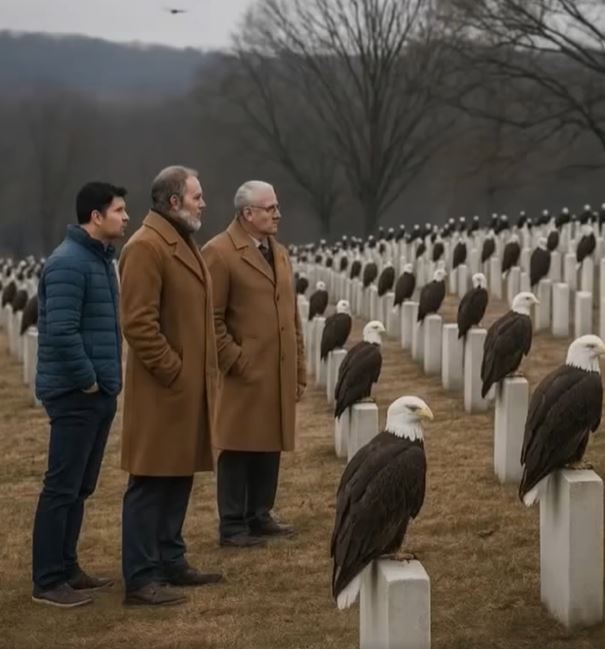 When Eagles Honored the Fallen: A Moment of Silence That Touched the World