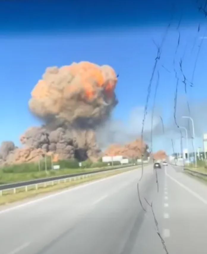 Zhytomyr Explosion Sparks Tragedy: Dozens Hurt in Fiery Inferno