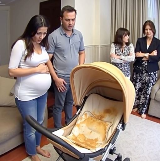 At my baby shower, my sister handed me a broken stroller. “It suits her life,”