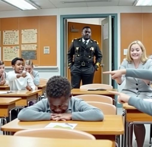 During the school lesson, everyone laughed at the boy, but no one could have imagined