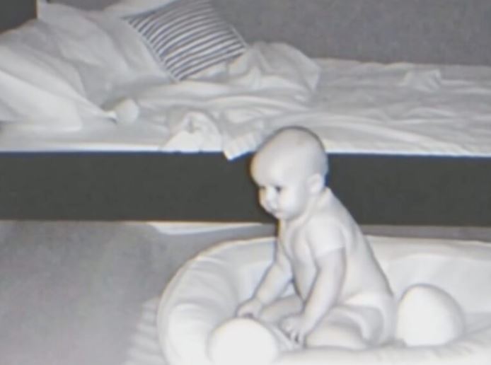 He Watched the Baby Monitor in His Son’s Room What He Saw Sent a Chill of Terror Down His Spine