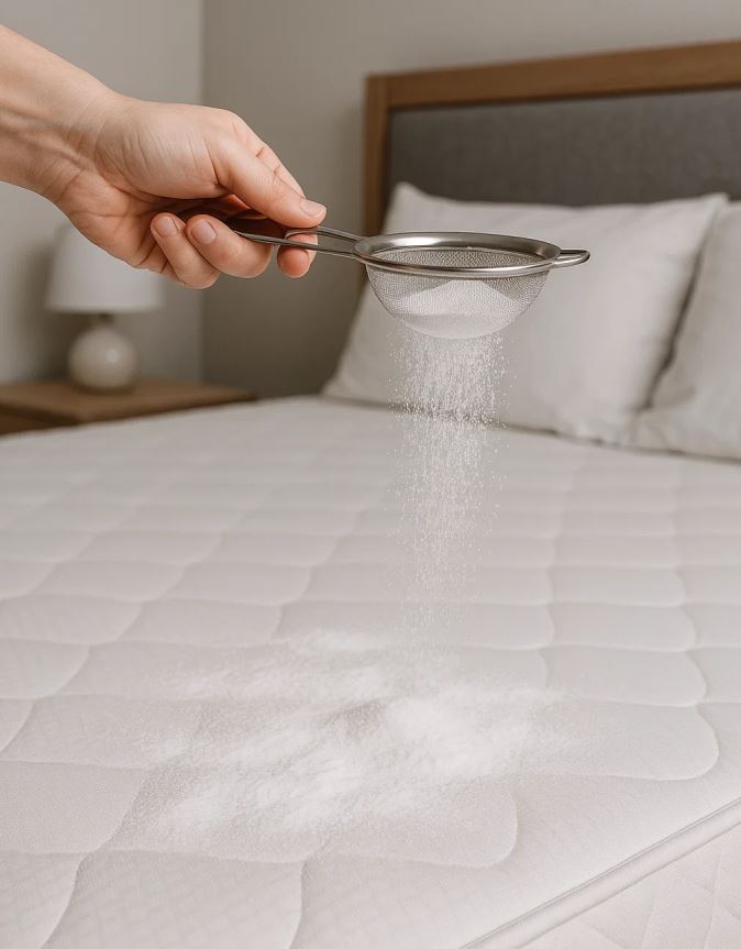 Why You Should Sift Baking Soda Over Your Mattress
