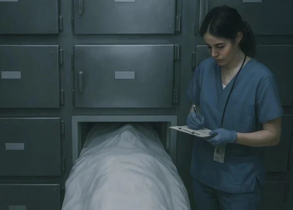 A Quiet Rustle Beneath the Sheet Prompted a Morgue Nurse to Look — and the sight froze her to the core