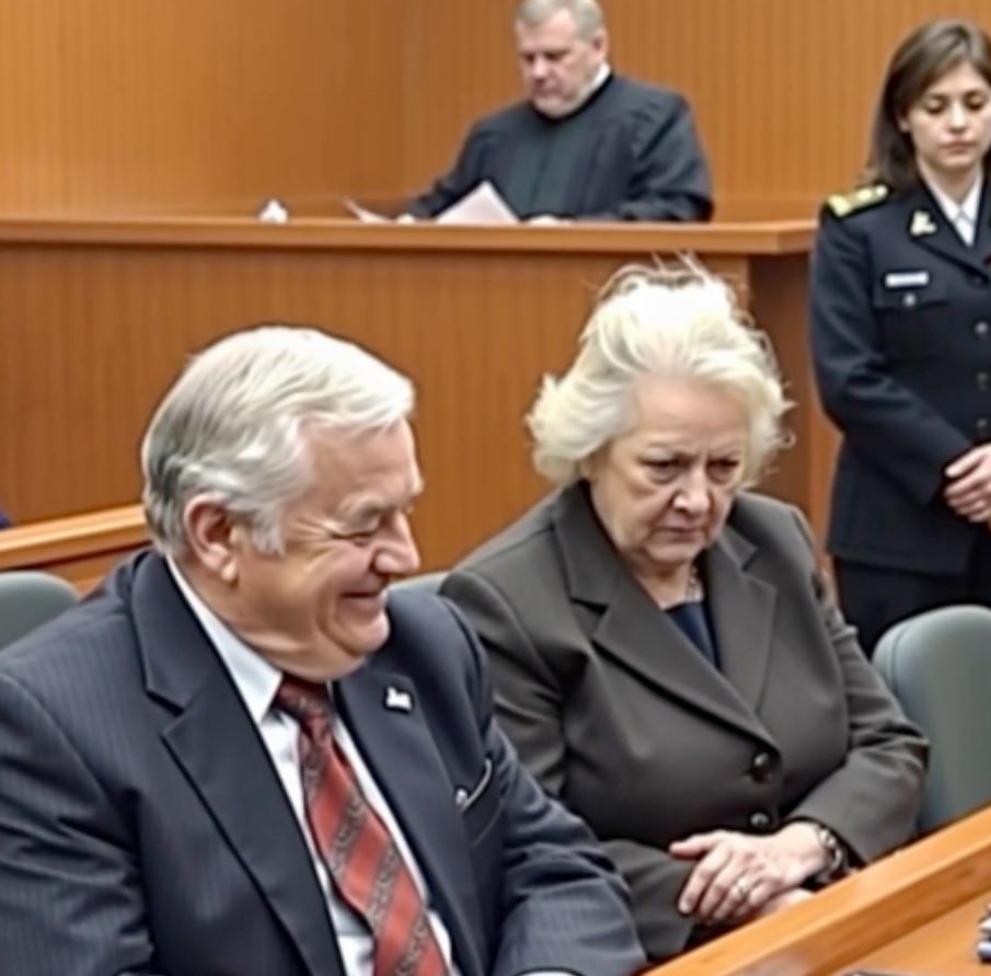 When I stepped into the courtroom wearing my uniform, my father smirked and my mother