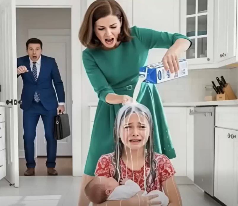 What would a father see when he walked into his home, with frightened children, and how would he respond to this shocking scene?