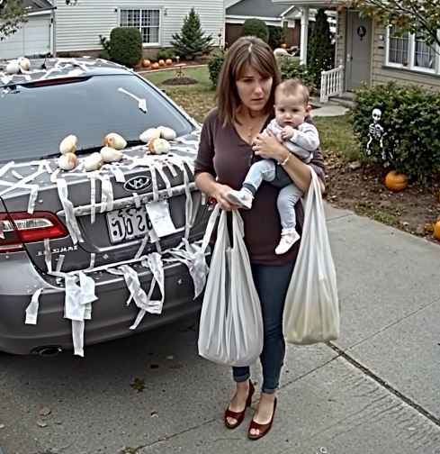 My Neighbor EGGED My Car Because I Blocked the View of His Halloween Decorations—So I