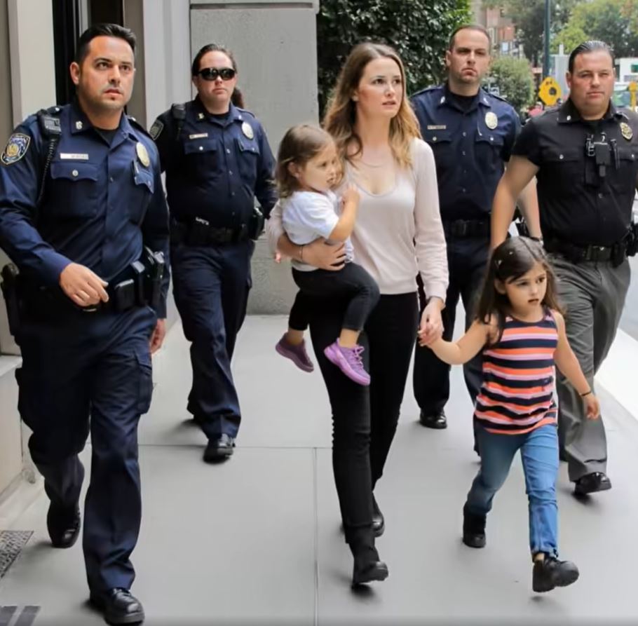 The police forced us out of the hotel, claiming a complaint had been filed. As we stepped outside, what we saw left us speechless—something we never imagined waited right there for us.