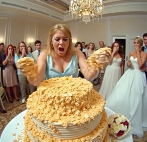 My sister smashed my wedding cake and screamed, “You think you’re better than me!” My
