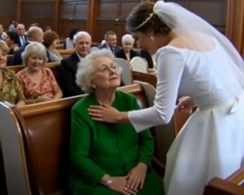 I Was Embarrassed to Show Up at My Son’s Wedding in My Worn-Out Outfit — Yet the Moment My Daughter-in-Law Saw Me in My Green Dress, Everyone in the Hall Got Emotional.