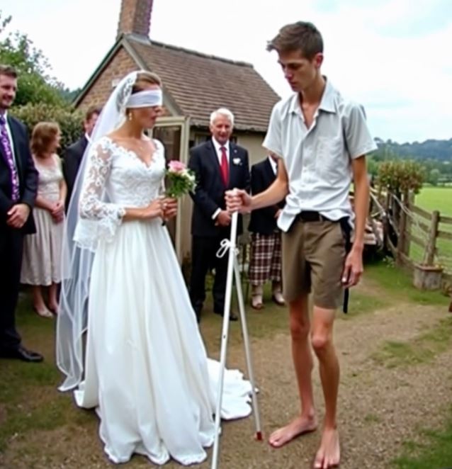 Her Father Married Her Off to a Beggar Because She Was Born Blind – What