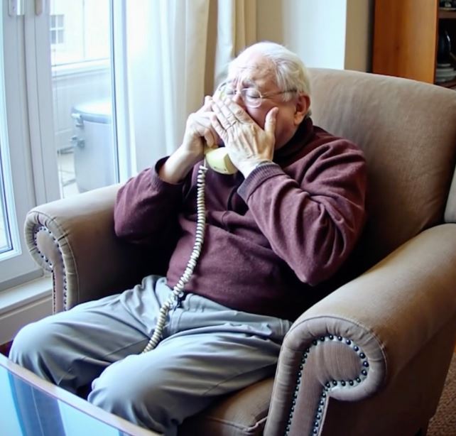 When my daughter forgot to hang up, I heard her say to her husband, “He’s