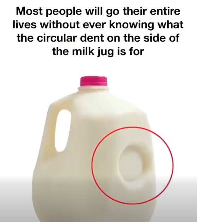 Why That Milk Jug Dent Exists — The Secret You Never Noticed