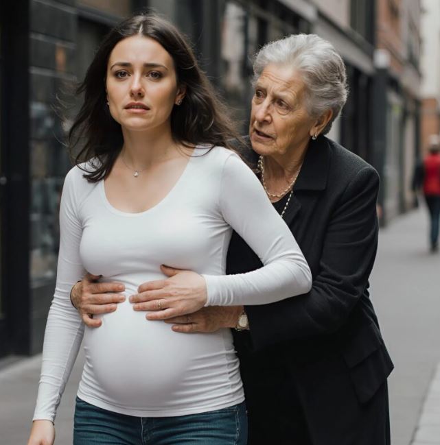 While walking, I saw a pregnant woman collapse. Rushing to her aid, I was stunned to discover the true cause of her alarming condition, a secret she had struggled to conceal.