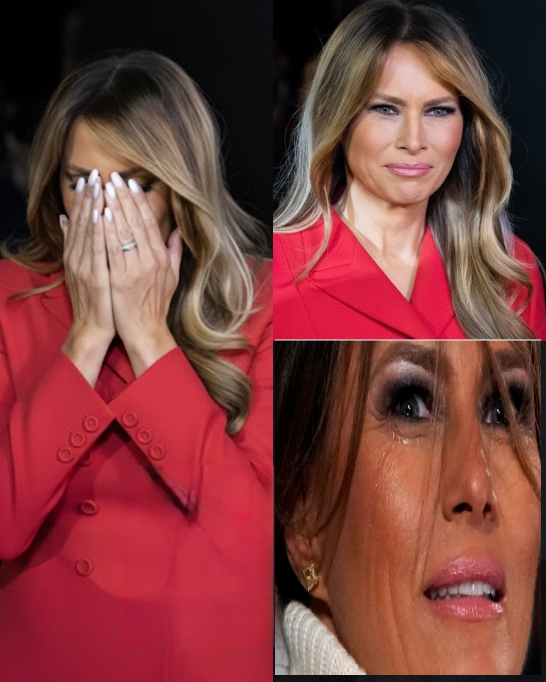 SB. Our thoughts and prayers are with Melania Trump during these difficult times…