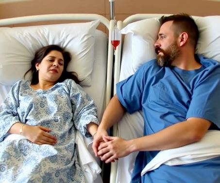 My husband kissed our child and me goodbye and said he had to leave early