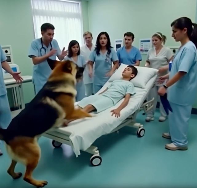 Retired K9 Refused to Leave Boy’s Bed and Bit the Frame — Then Doctors Made a Shocking Discovery
