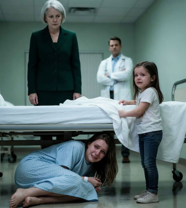 Right After Giving Birth, My 8-Year-Old Whispered: “Mom, Hide Under the Bed”… And Saved My Life